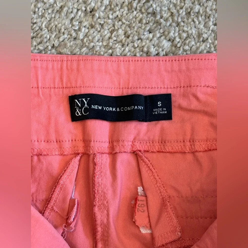 New York & Company High Waist Pink Shorts